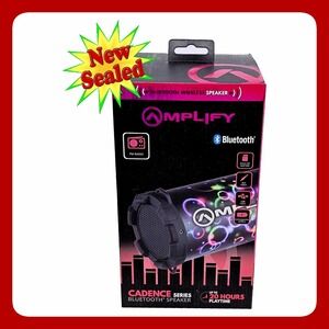 Amplify Cadence Series‎ Bluetooth Speaker Portable Wireless Audio System New